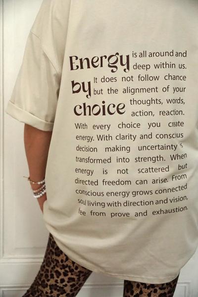 "Energy by Choice" Shirt